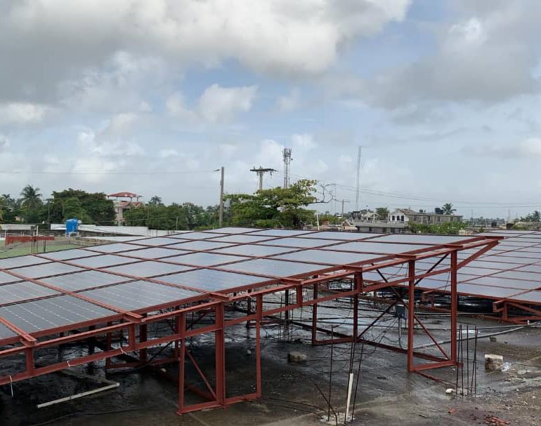 Fondation - Electrification solaire Hopital General Cayes 6